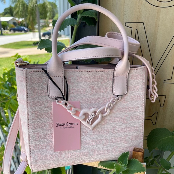 Juicy Couture Handbags - JUICY COUTURE “Change of Heart” Tote In Blush